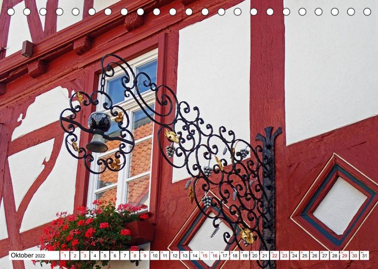 Produktbild: Charmantes Alzey in Rheinhessen (Tischkalender 2022 DIN A5 quer)
