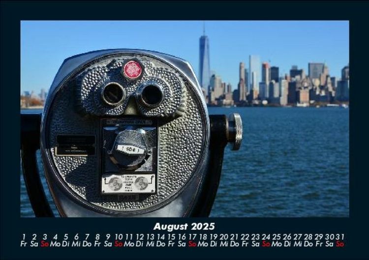 Produktbild: New York 2025 Fotokalender DIN A5