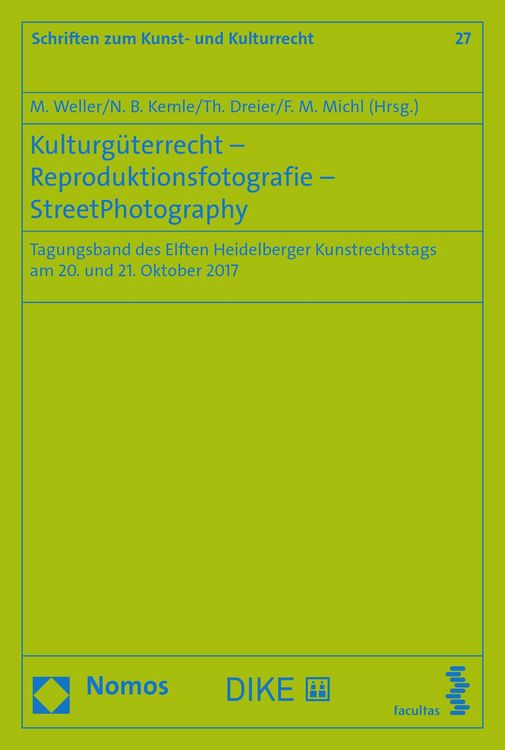 Produktbild: Kulturg&uuml;terrecht - Reproduktionsfotografie - StreetPhotography