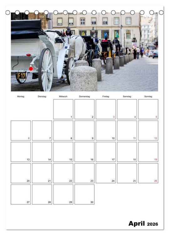 Produktbild: Mein Wien. Juwel an der Donau (Tischkalender 2026 DIN A5 hoch), CALVENDO Monatskalender