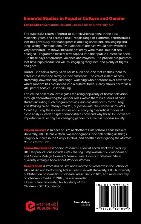 Produktbild: Gender and Contemporary Horror in Television