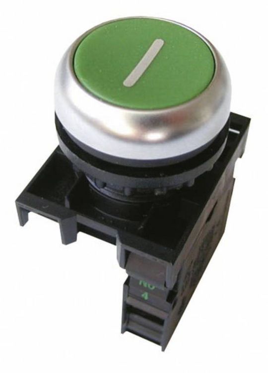 Produktbild: Eaton 216512 M22-D-G-X1/K10 Drucktaster Frontring Kunststoff 1St.