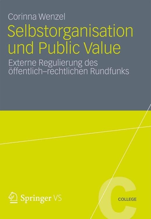 Produktbild: Selbstorganisation und Public Value