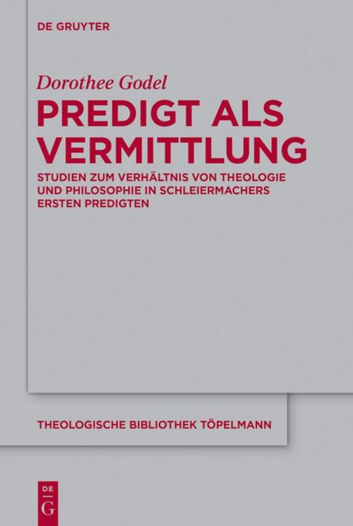 Produktbild: Predigt als Vermittlung
