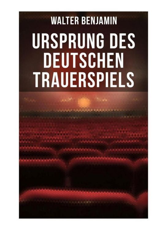 Produktbild: Ursprung des deutschen Trauerspiels