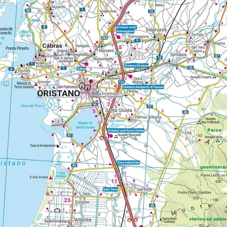 Produktbild: Sardinien, Stra&szlig;enkarten-Set 1:150.000, freytag & berndt