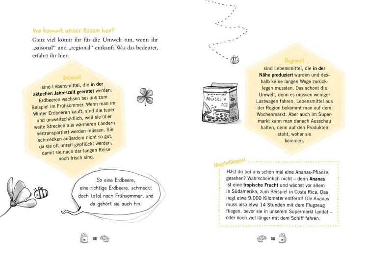 Produktbild: Frau Honig: Frau Honigs kleines Weltretter-Buch