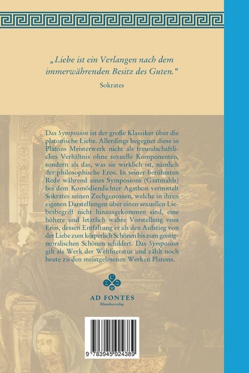 Produktbild: Symposion / Das Gastmahl