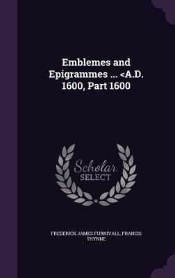 Produktbild: Emblemes and Epigrammes ...