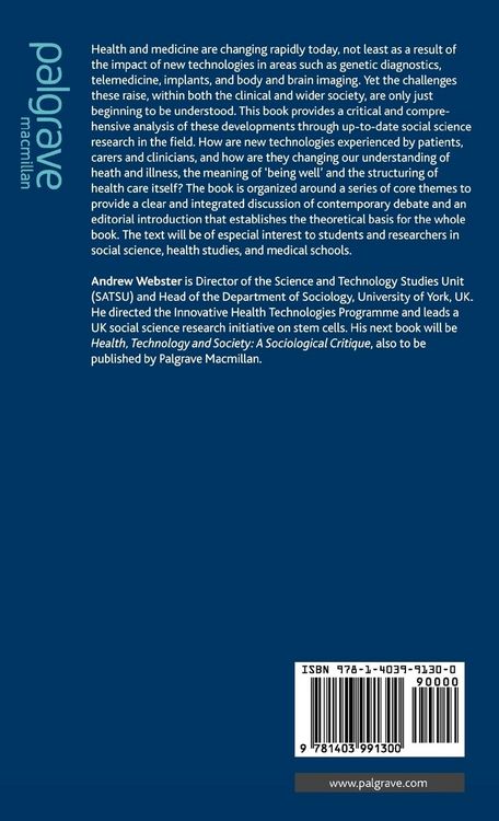 Produktbild: New Technologies in Health Care