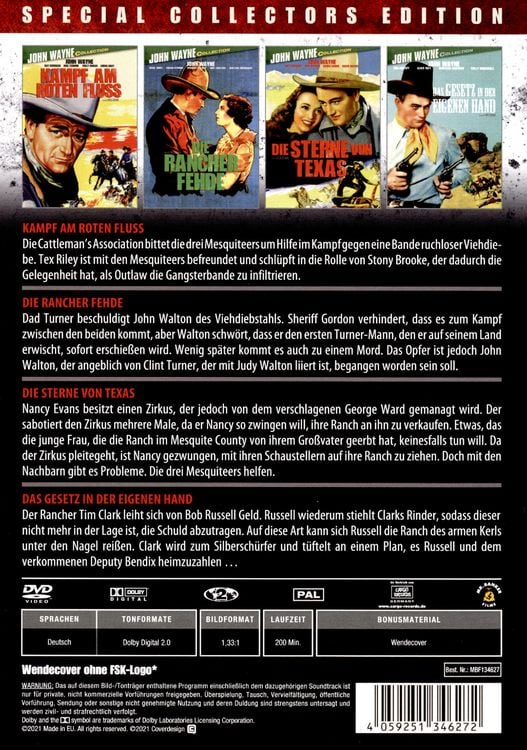 Produktbild: John Wayne - The Early Duke Collection