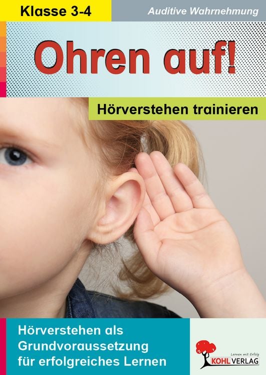 Produktbild: Ohren auf! - H&ouml;rverstehen trainieren / Klasse 3-4