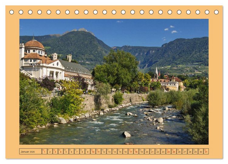 Produktbild: Eine Reise nach S&uuml;dtirol - Es ist immer eine Reise wert (Tischkalender 2026 DIN A5 quer), CALVENDO Monatskalender