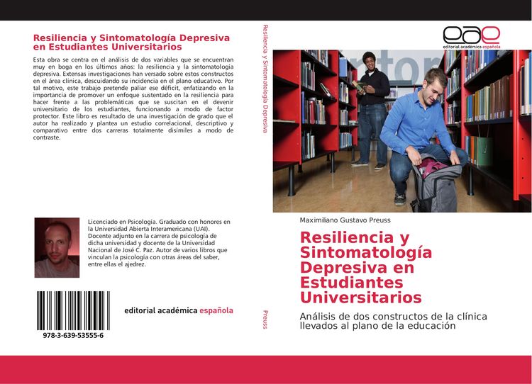 Produktbild: Resiliencia y Sintomatolog&iacute;a Depresiva en Estudiantes Universitarios