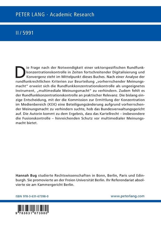 Produktbild: Digitalisierung und Rundfunkkonzentrationskontrolle von Medienkonglomeraten