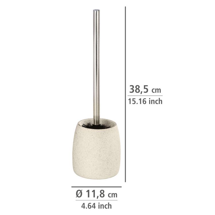 Produktbild: WC-Garnitur Mod. Goa Beige, in Naturstein-Optik