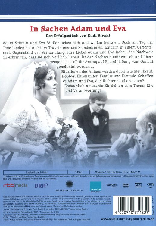 Produktbild: In Sachen Adam und Eva
