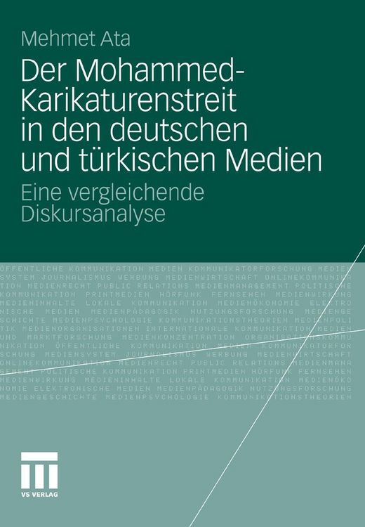 Produktbild: Der Mohammed-Karikaturenstreit in den deutschen und t&uuml;rkischen Medien