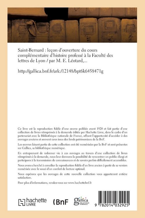 Produktbild: Saint-Bernard
