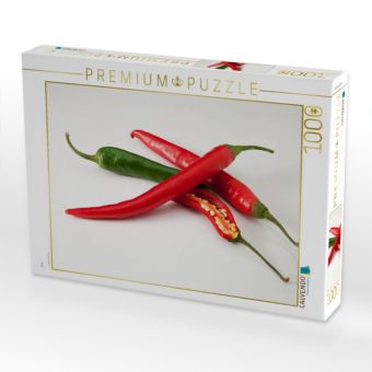 Produktbild: CALVENDO Puzzle Chili | 1000 Teile Lege-Gr&ouml;&szlig;e 64x48cm Foto-Puzzle f&uuml;r gl&uuml;ckliche Stunden