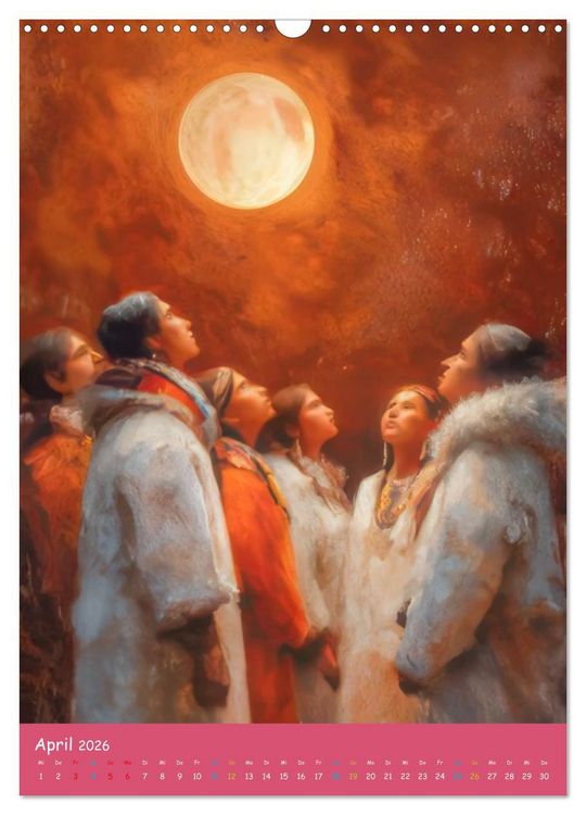 Produktbild: Vollmond - Im Bann des Vollmonds (Wandkalender 2026 DIN A3 hoch), CALVENDO Monatskalender