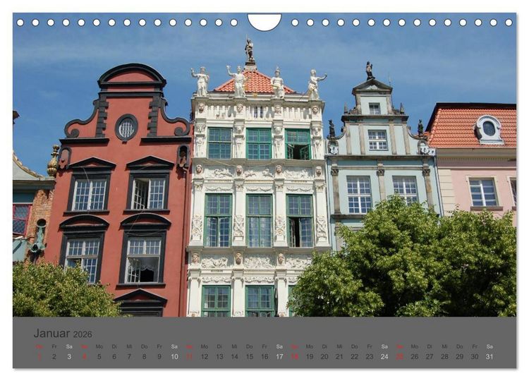 Produktbild: Altst&auml;dte in Polen (Wandkalender 2026 DIN A4 quer), CALVENDO Monatskalender