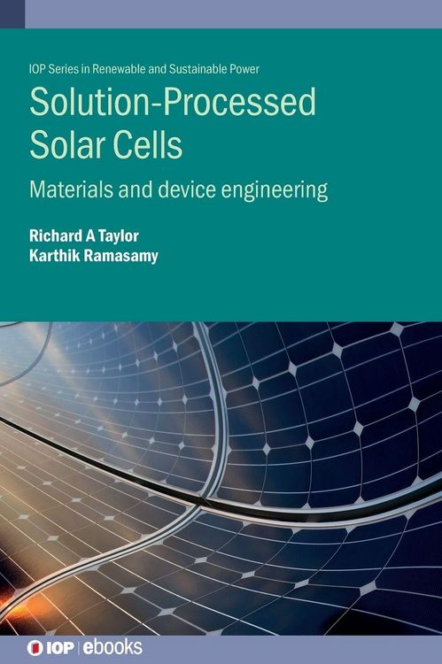 Produktbild: Solution-Processed Solar Cells