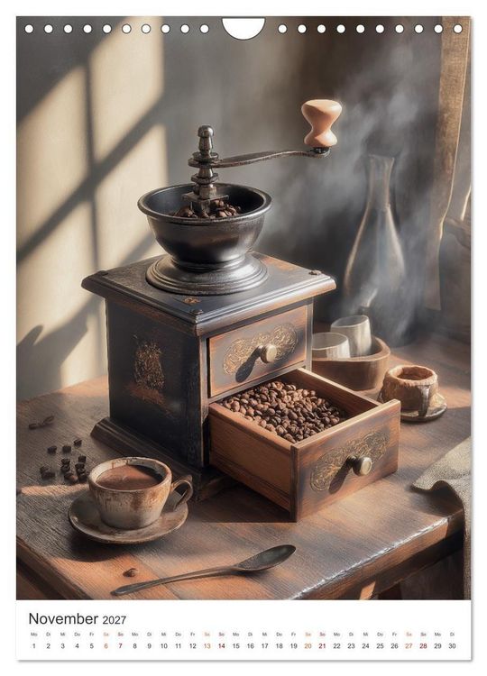 Produktbild: Zeit f&uuml;r Kaffee (Wandkalender 2027 DIN A4 hoch), CALVENDO Monatskalender