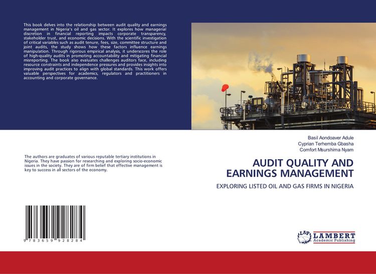 Produktbild: AUDIT QUALITY AND EARNINGS MANAGEMENT