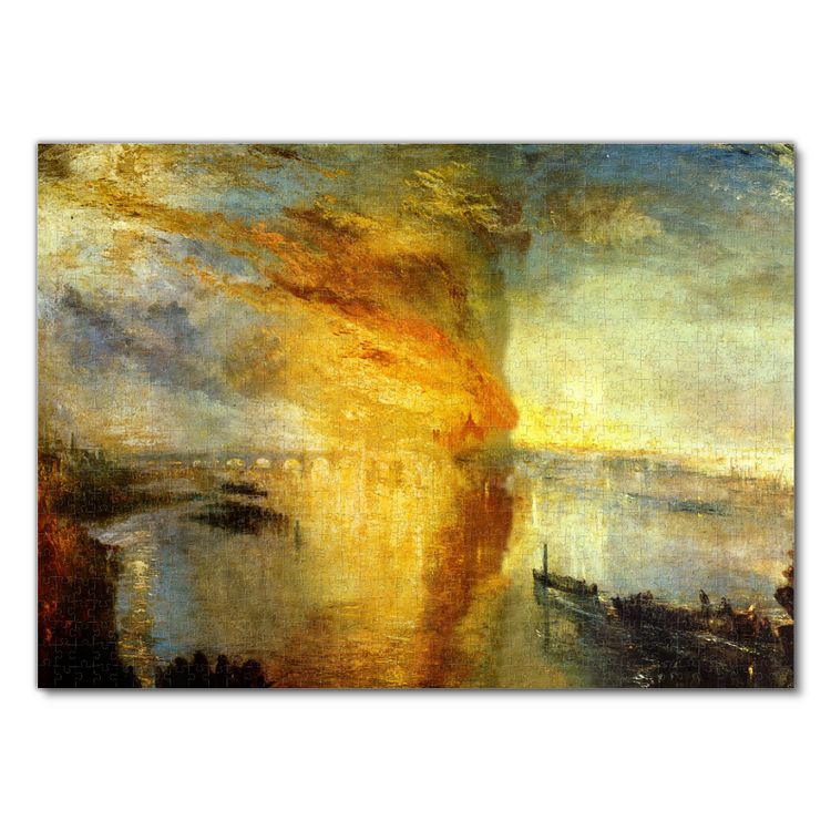 Produktbild: Lais Puzzle Joseph Mallord William Turner - Der Brand des Parlamentsgeb&auml;udes, 16. Oktober 1834 1000 Teile