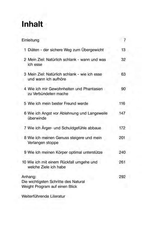 Produktbild: Abnehmen und dabei genie&szlig;en mit dem Natural Weight Program