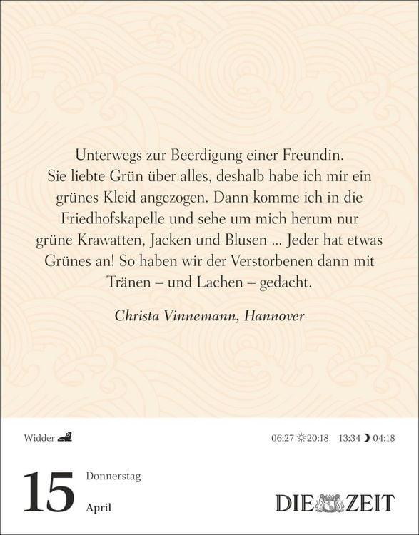 Produktbild: Was mein Leben reicher macht Tagesabrei&szlig;kalender 2027 - Gl&uuml;cksmomente f&uuml;r jeden Tag