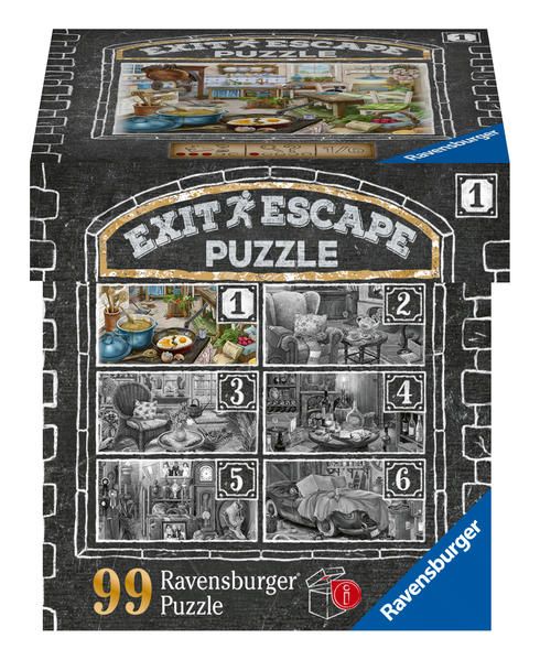 Produktbild: Puzzle Ravensburger Im Gutshaus K&uuml;che 99 Teile