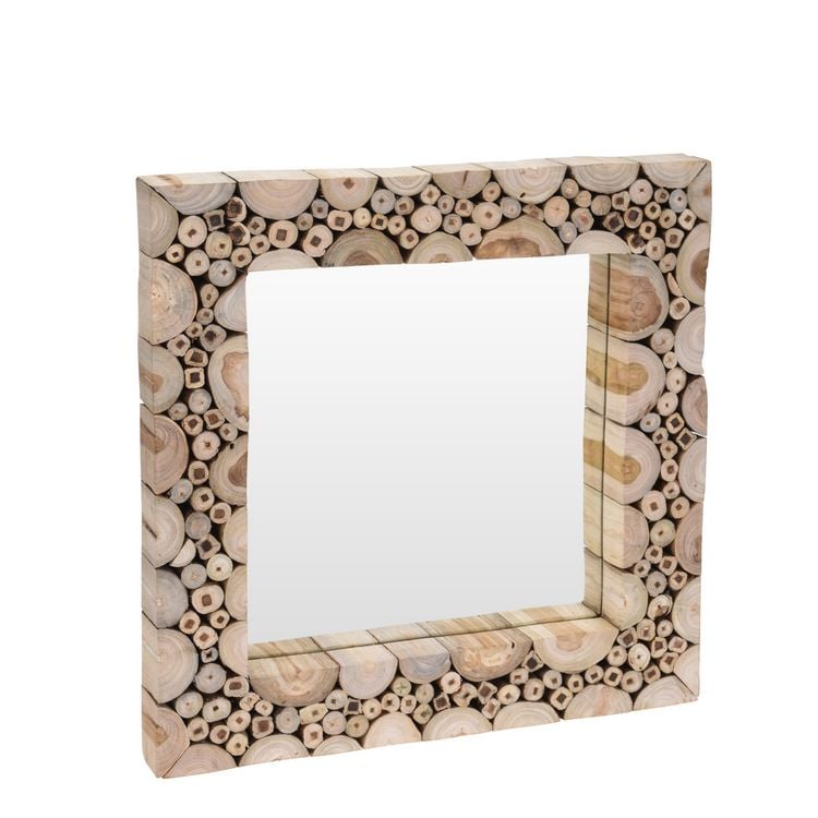 Produktbild: HTI-Living SPIEGEL MIT TEAK 50X50X5 CM SPIEGEL MIT TEAK 50X50X5 CM