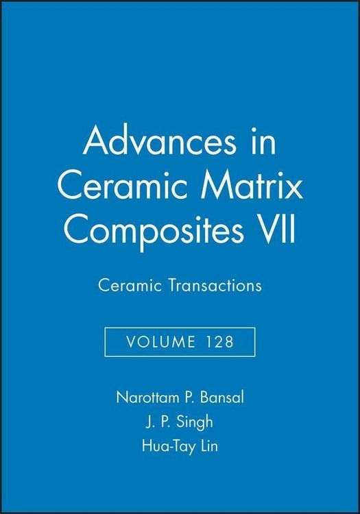 Produktbild: Advances in Ceramic Matrix Composites VII
