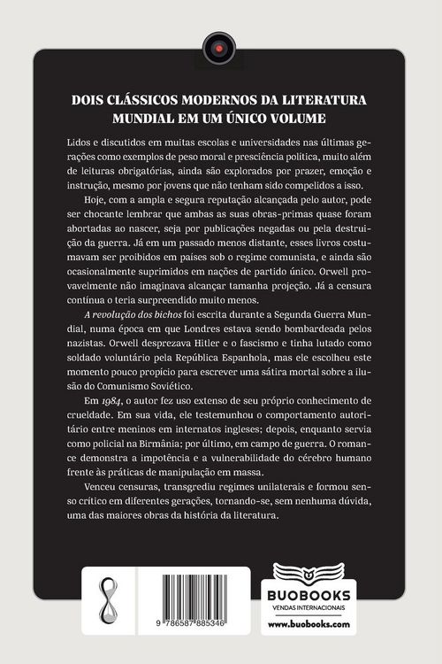 Produktbild: George Orwell: 1984 + A revolu&ccedil;&atilde;o dos bichos