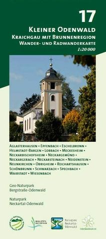 Produktbild: Topographische Freizeitkarte Hessen (1 : 20.000) - Kleiner Odenwald, Kraichgau mit Brunnenregion