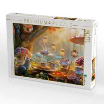 Produktbild: CALVENDO Puzzle Ein Motiv aus dem Kalender "B&uuml;cher, Liebe und ein kleiner Hund" | 1000 Teile Lege-Gr&ouml;&szlig;e 64x48cm Foto-Puzzle f&uuml;r gl&uuml;ckliche Stunden