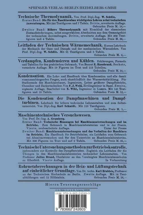Produktbild: Die Abw&auml;rmeverwertung im Kraftmaschinenbetrieb