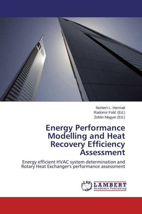 Produktbild: Energy Performance Modelling and Heat Recovery Efficiency Assessment