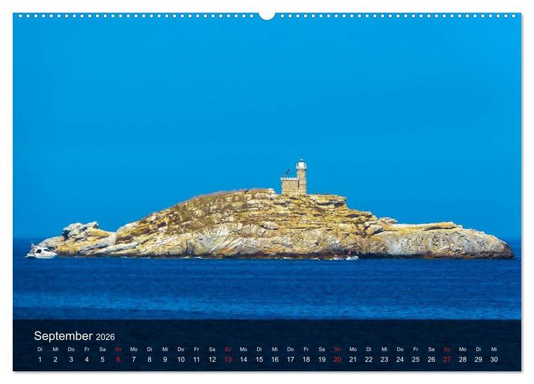 Produktbild: Zauberhaftes Elba (hochwertiger Premium Wandkalender 2026 DIN A2 quer), Kunstdruck in Hochglanz
