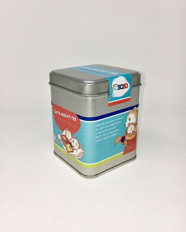 Produktbild: Bobo Siebenschl&auml;fer - Gute-Nacht-Tee: 100g Kr&auml;utertee f&uuml;r Kinder in der Dose