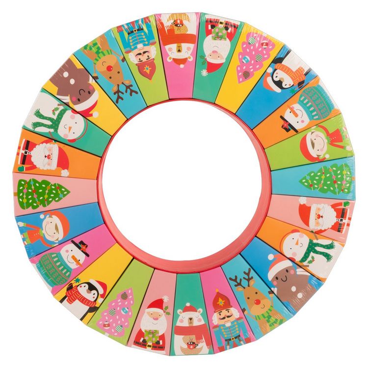 Produktbild: Idena Adventskalender zum Selbstbef&uuml;llen &Oslash;31,5cmx6,5cm
