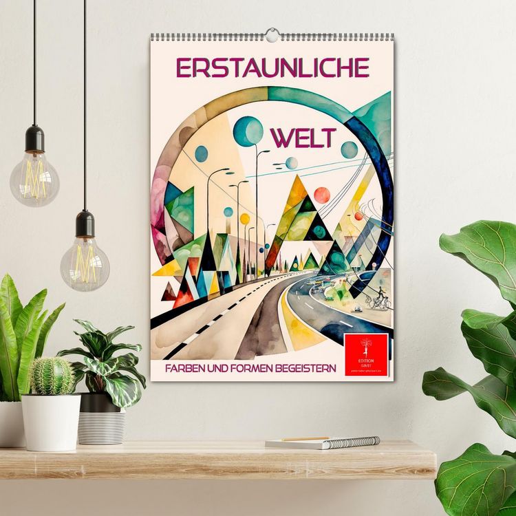 Produktbild: Erstaunliche Welt (Wandkalender 2026 DIN A2 hoch), CALVENDO Monatskalender