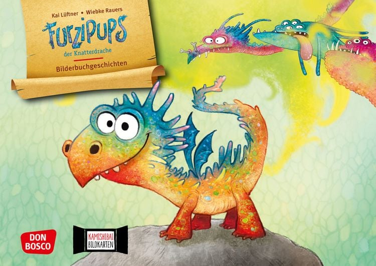 Produktbild: Furzipups, der Knatterdrache. Kamishibai Bildkartenset