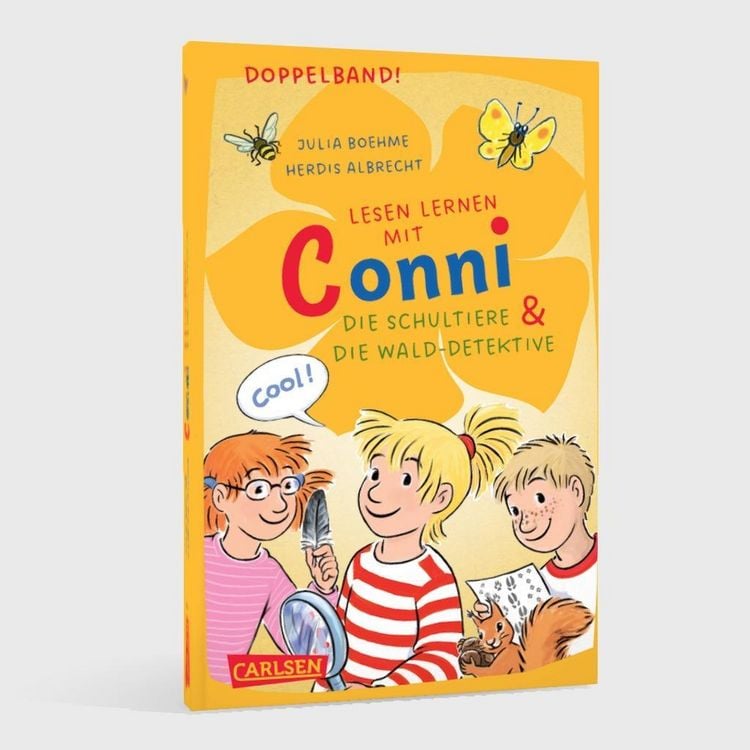Produktbild: Lesen lernen mit Conni: Doppelband. Enth&auml;lt die B&auml;nde: Conni und die Schultiere / Conni und die Wald-Detektive