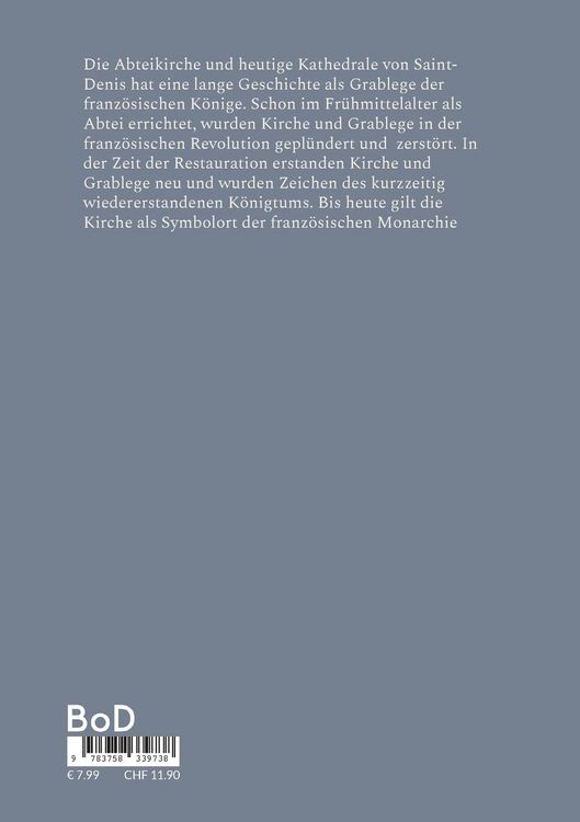 Produktbild: Die Abteikirche von Saint-Denis