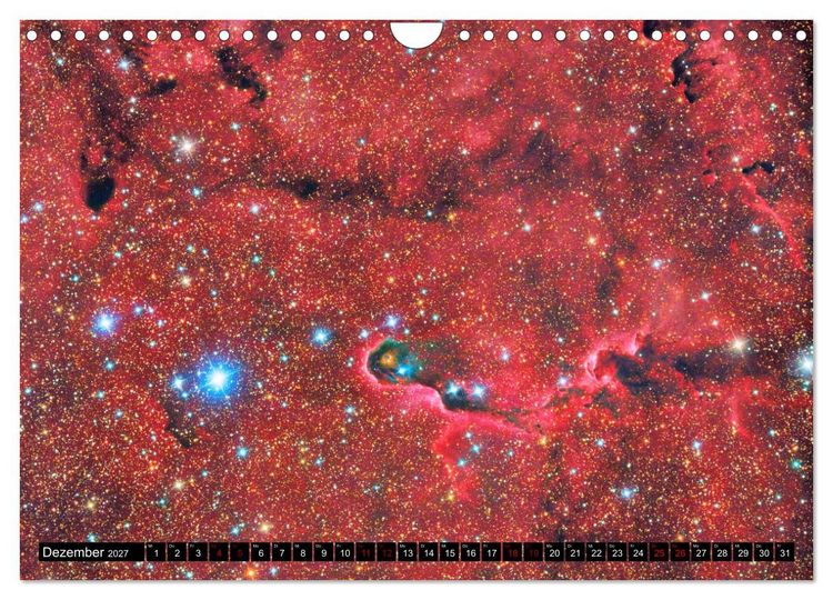 Produktbild: Nachthimmel (Wandkalender 2027 DIN A4 quer), CALVENDO Monatskalender