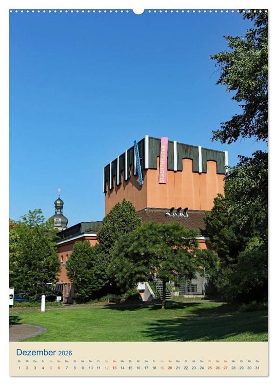 Produktbild: BRUCHSAL (Wandkalender 2026 DIN A2 hoch), CALVENDO Monatskalender