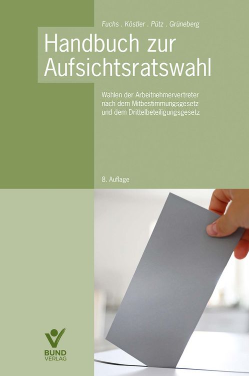 Produktbild: Handbuch zur Aufsichtsratswahl
